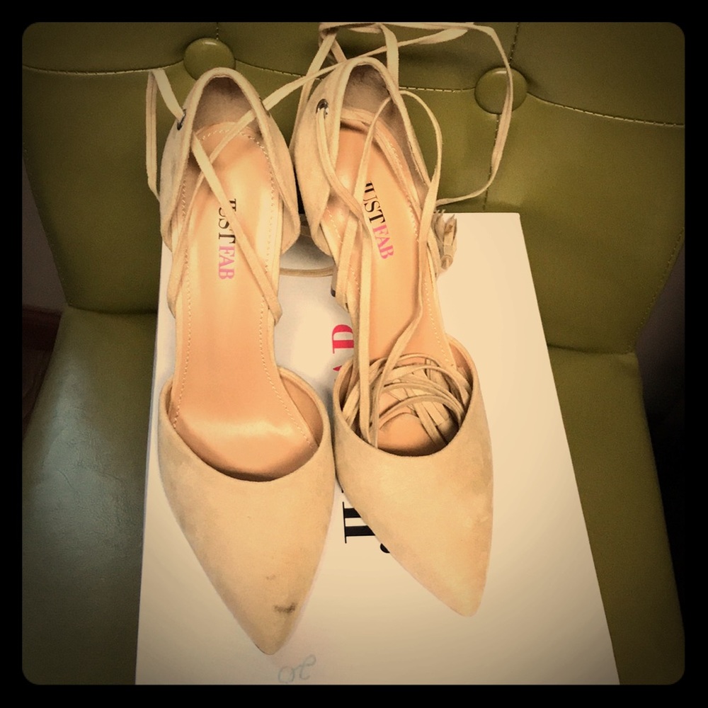 Women’s lace up heels